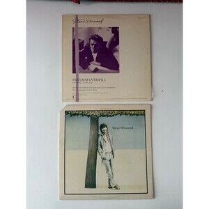 Steve Winwood LP Self Titled / Freedom Overspill Promo 12" Cleaned VG Play Great